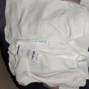 Baby Short-Sleeve Bodysuits 4 piece set (originally 5)
